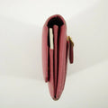 Prada Pink Saffiano Leather Long Wallet #2466 by Bolt Boutique