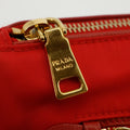 Prada Red Nylon Tessuto Pochette Shoulder Bag #3395 by Bolt Boutique