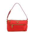 Prada Red Nylon Tessuto Pochette Shoulder Bag #3395 by Bolt Boutique