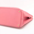 Prada Saffiano Galeria Leather Pink Tote Bag-#1940 by Bolt Boutique