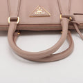 Prada Saffiano Leather 2 Way Handbag Pink #2213 by Bolt Boutique