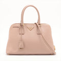 Prada Saffiano Leather 2 Way Handbag Pink #2213 by Bolt Boutique