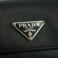Prada Saffiano Leather Black Key Holder #3255 by Bolt Boutique