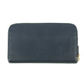 Prada Saffiano Leather Dark Blue Zip Around Wallet #5165 by Bolt Boutique