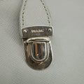 Prada Saffiano Leather Grey Clutch Bag #3727 by Bolt Boutique