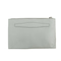 Prada Saffiano Leather Grey Clutch Bag #3727 by Bolt Boutique