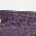 Prada Saffiano Leather Purple Long Wallet #3082 by Bolt Boutique
