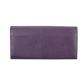 Prada Saffiano Leather Purple Long Wallet #3082 by Bolt Boutique