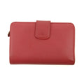 Prada Saffiano Lux Bifold Leather Hot Pink Zip Wallet #3085 by Bolt Boutique