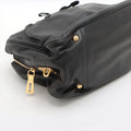 Prada Soft Calf Bow Black Tote Bag - #1937 by Bolt Boutique