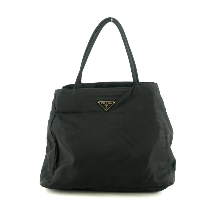Prada Tessuto Nylon Black City Tote #5296 by Bolt Boutique