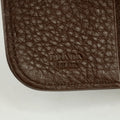 Prada Vintage Brown Leather Compact Zip Wallet #3816 by Bolt Boutique