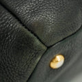 Prada Vitello Daino 2Way Black Shoulder Bag #3572 by Bolt Boutique