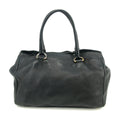 Prada Vitello Daino 2Way Black Shoulder Bag #3572 by Bolt Boutique