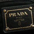 Prada Vitello Daino 2Way Black Shoulder Bag #3572 by Bolt Boutique
