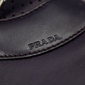 Prada Vitello Drive Perforated Bowling Bag Purple #2848 by Bolt Boutique