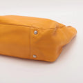 Prada Vitello Leather Braided Handle Yellow 2way Tote Bag #2344 by Bolt Boutique