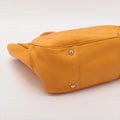 Prada Vitello Leather Braided Handle Yellow 2way Tote Bag #2344 by Bolt Boutique