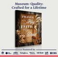 Prayer Is The Key But Faith Unlocks The Door Faith Sign by Tailored Canvases