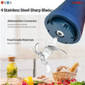 Premium Electric Meat Grinder Food Processor and 4 Titanium Blades by DailySale