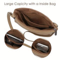 Premium Leather Organizer Purse Women's Handbag Travel Bag by DailySale