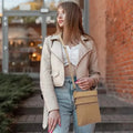 Premium Leather Organizer Purse Women's Handbag Travel Bag by DailySale