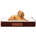 Premium Suede Velvet Orthopedic Dog Bed by DailySale