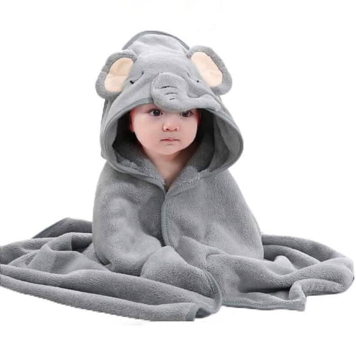 Premium Ultra-Soft Hooded Baby Towels by DailySale