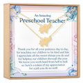 Preschool Teacher Necklace, Multiple Styles Jewelry by Dear Ava