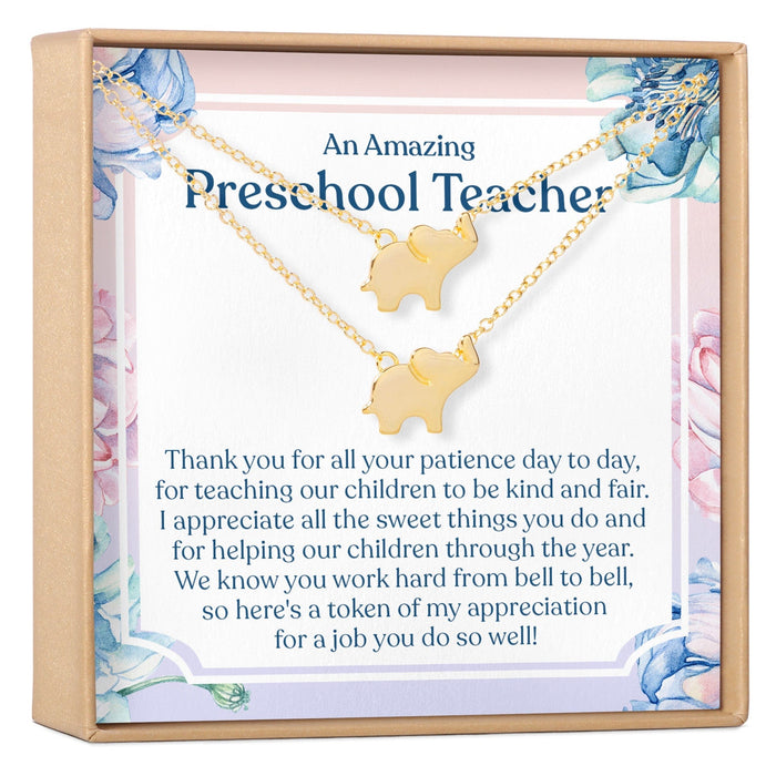 Preschool Teacher Necklace, Multiple Styles Jewelry by Dear Ava