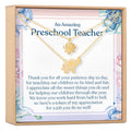 Preschool Teacher Necklace, Multiple Styles Jewelry by Dear Ava