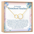Preschool Teacher Necklace, Multiple Styles Jewelry by Dear Ava