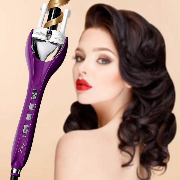 Prestige Pro Automatic Curler Deluxe with Ionic Technology by DailySale