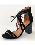 Pretty Braided Heeled Sandal by Boutique 23