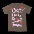 Pretty Girls Love Jesus Graphic Tee by Obsessed with graphic tees