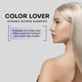 FRAMESI Color Lover Dynamic Blonde Purple Shampoo, Sulfate Free Shampoo, Color Treated Hair by Price Is Right Miami