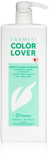 Framesi Color Lover Smooth Shine Shampoo, Sulfate Free Shampoo with Quinoa and Aloe Vera, Color Treated Hair