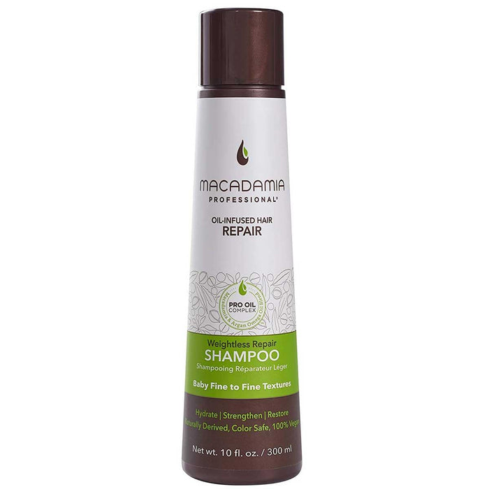 Macadamia Professional Hair Care Sulfate Paraben Free Natural Organic CrueltyFree Vegan Hair Products Weightless Hair Repair Shampoo by Price Is Right Miami