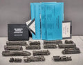 14 Vintage Franklin Mint Pewter Locomotives Lot by Price Is Right Miami