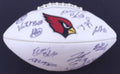 2018 Cardinals Team-Signed Logo Football, 14 Signatures (Beckett) by Price Is Right Miami