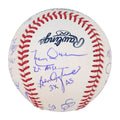 All-Star OML Baseball, 10 Signatures with Inscriptions (JSA) by Price Is Right Miami