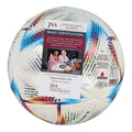 Ansu Fati Signed 2022 FIFA World Cup Logo Soccer Ball (JSA & PIA) by Price Is Right Miami