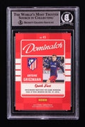 Antoine Griezmann Signed 2016 Donruss Dominators Gold #43 (BGS) by Price Is Right Miami
