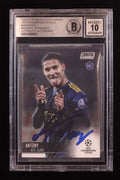 Antony Signed 2020-21 Stadium Club Chrome #49 RC (BGS 10) by Price Is Right Miami
