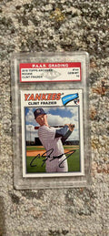 Autographed Clint Frazier Card by Price Is Right Miami