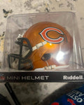 Autographed Justin Fields Riddell Mini Helmet Chicago Bears by Price Is Right Miami