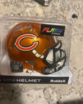 Autographed Justin Fields Riddell Mini Helmet Chicago Bears by Price Is Right Miami