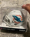 Autographed Riddell Tyreek Hill mini helmet Miami Dolphins
