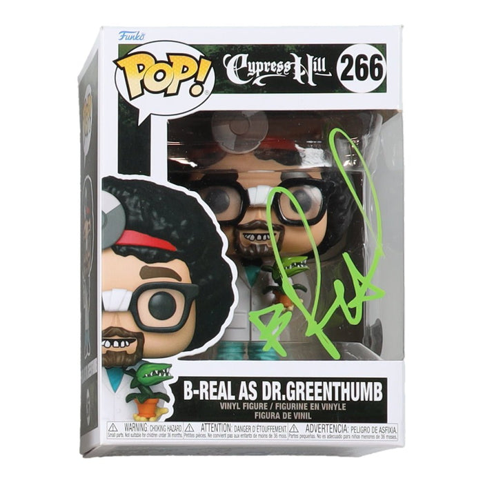 B-Real Signed Cypress Hill Funko Pop #266 (Beckett) by Price Is Right Miami