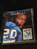 Barry Sanders autographed beckett magazine with coa by Price Is Right Miami